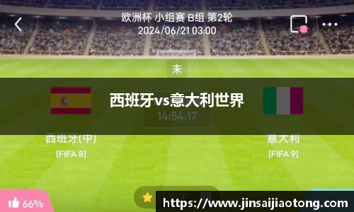 西班牙vs意大利世界